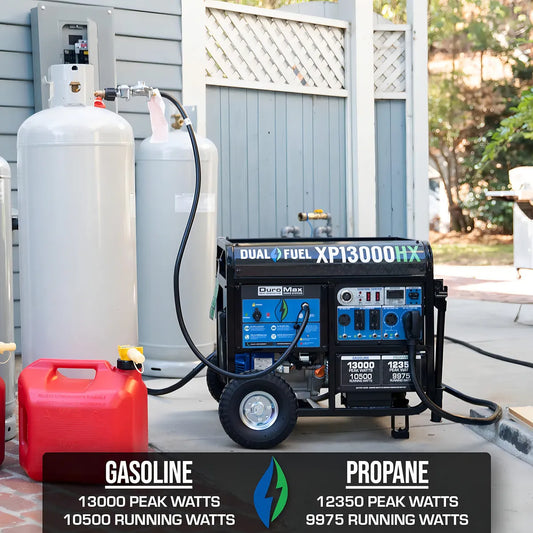 Generador Dual Gasolina Y Propano 13000 W Duromax Xp13000eh