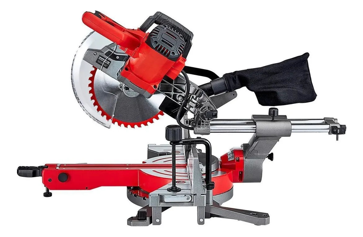 Sierra de inglete compuesta deslizante de doble bisel BAUER de 10 pulgadas